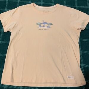 Social Network Peach T-Shirt